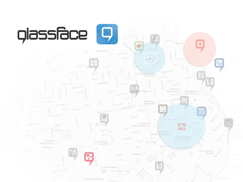Map glassface