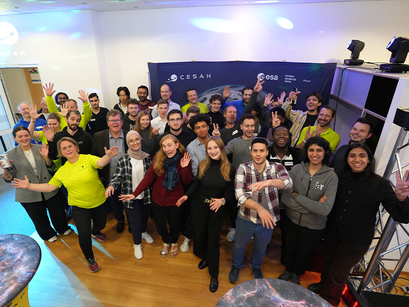 Gruppenbild vom Climathon 2024